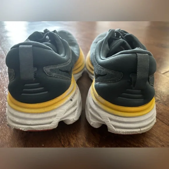 Hoka bondi 8 men’s athletic running shoes sneakers Sz 12.5D or 12 1/2) - Picture 6 of 15